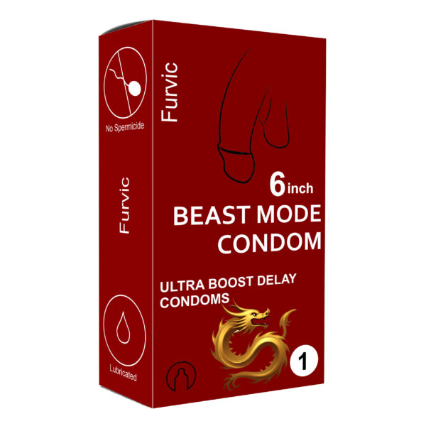 Dragon Condom 6 Inch Size for Men – Premium Latex and Enhanced Comfort