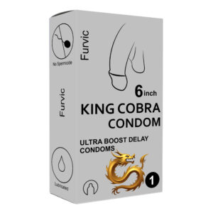 Dragon Blaze Condom 6 Inch – Fire Latex Fit